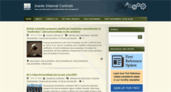 Desktop Screenshot of icblog.firstreference.com